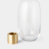 Close-up of the Skultuna Damejeanne vase, showcasing its elegant design and metallic finish as a stylish home accessory.