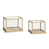 Spectacle Display Boxes Small - Natural (set of 2) by Hübsch