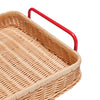 Splint Tray - Red/Natural by Hübsch