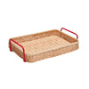 Splint Tray - Red/Natural by Hübsch