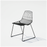 Black Stacking Lucy seating by Bend Goods, modern and stylish stackable chair with sleek design and durable construction.