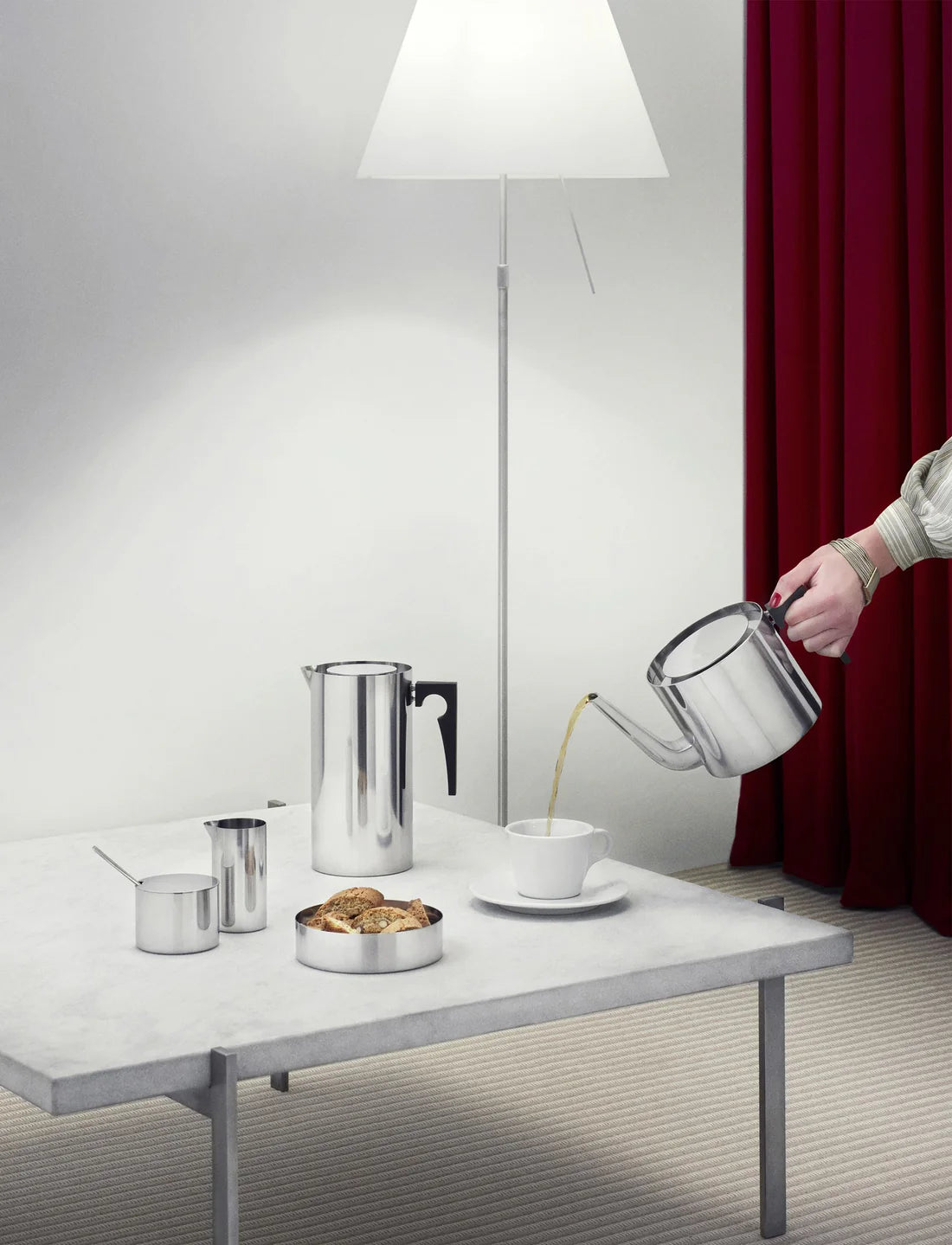Arne Jacobsen French Press by Stelton