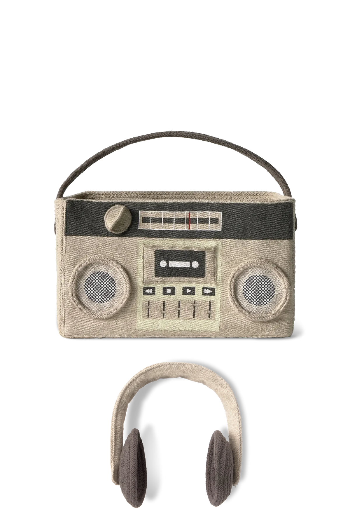 Boombox Basket by Lorena Canals