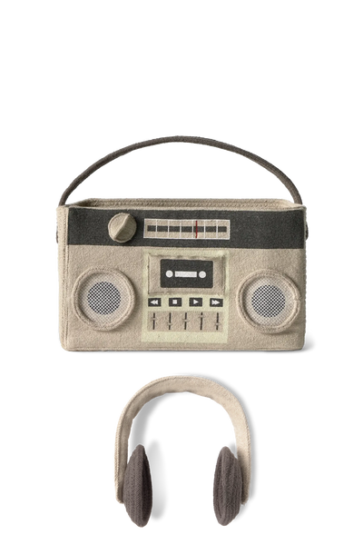 Boombox Basket by Lorena Canals