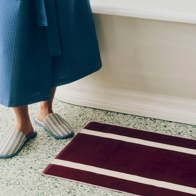 Stripe Bath Mat by Hay