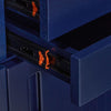 Study Shelf Unit Dark Blue/Grey by Hübsch