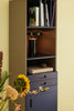 Study Shelf Unit Dark Blue/Grey by Hübsch