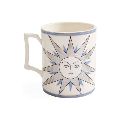 Jonathan Adler Muse Sun Mug, a stylish ceramic accessory featuring a sun design, perfect for enjoying your favorite beverages.