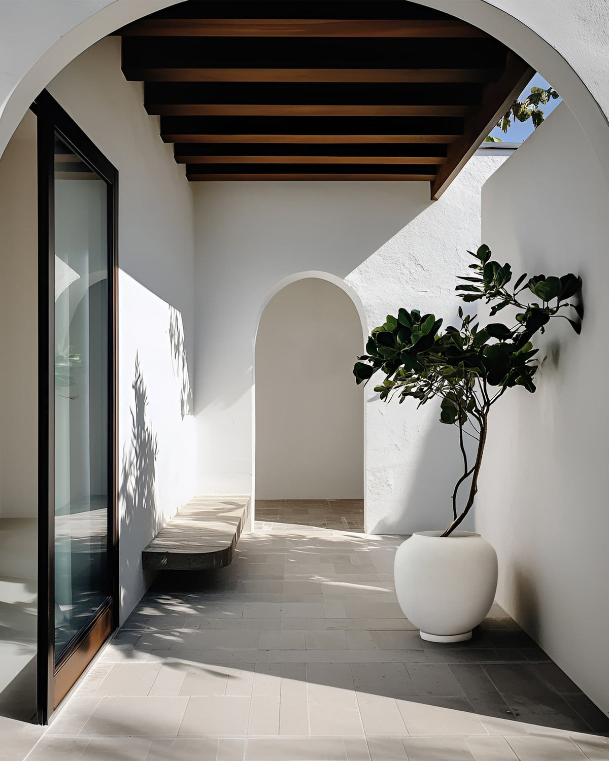 Sunao Vase Plant Pot, Hexa - Birch by 101 Copenhagen