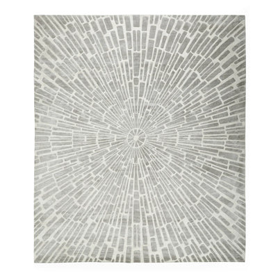 Sunburst Hand-Knotted Rug by Jonathan Adler