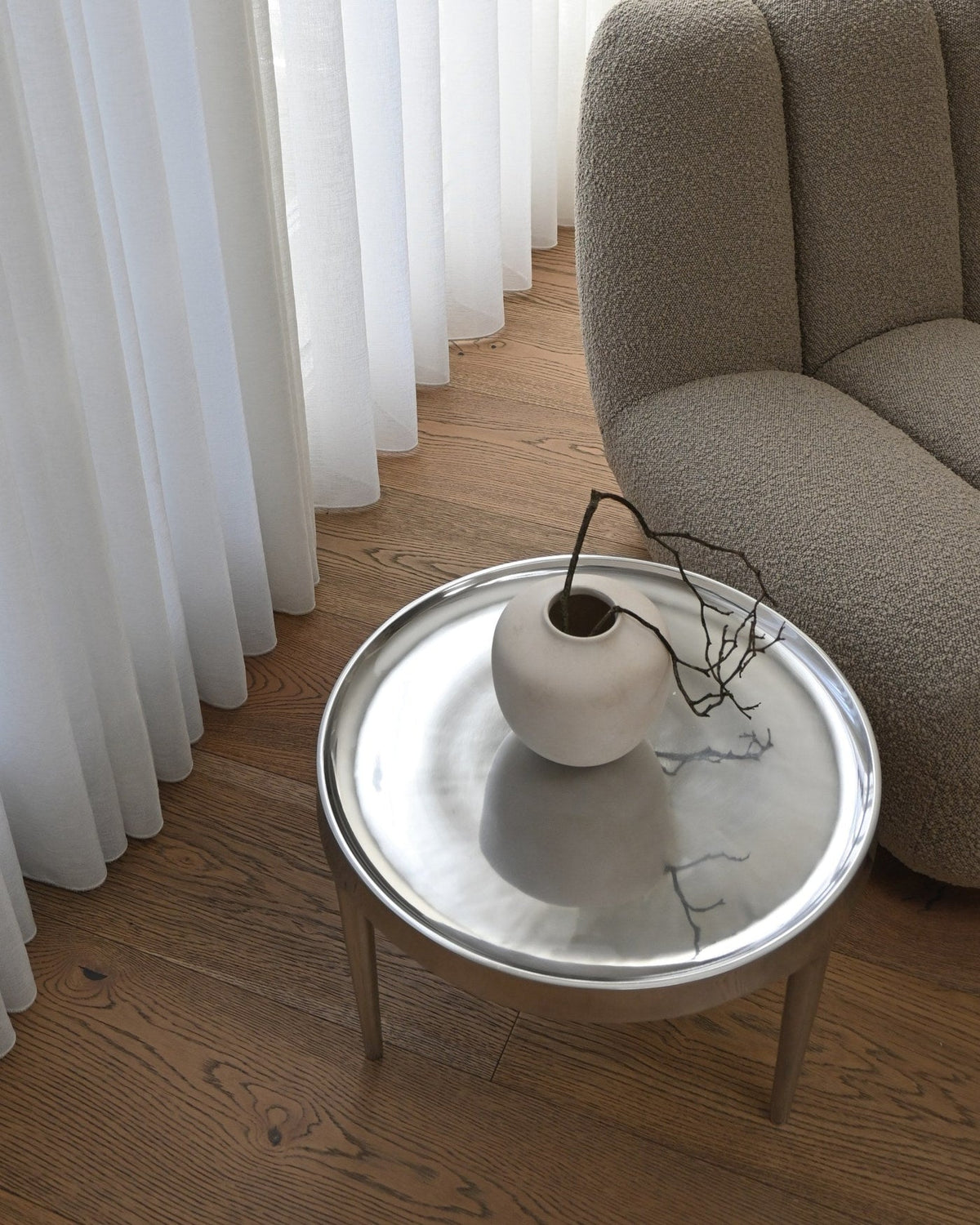 Phantom Table, Low - Chrome by 101 Copenhagen