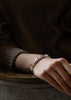 Silver plated Velo Chain bracelet by Skultuna, featuring a sleek, modern design with interlinked chain links for stylish accessories.