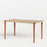 Tiptoe Dining Table 150x75 cm - Eco-certified Wood by Tiptoe