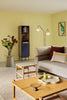 Tile Side Table - Mint/Natural by Hübsch