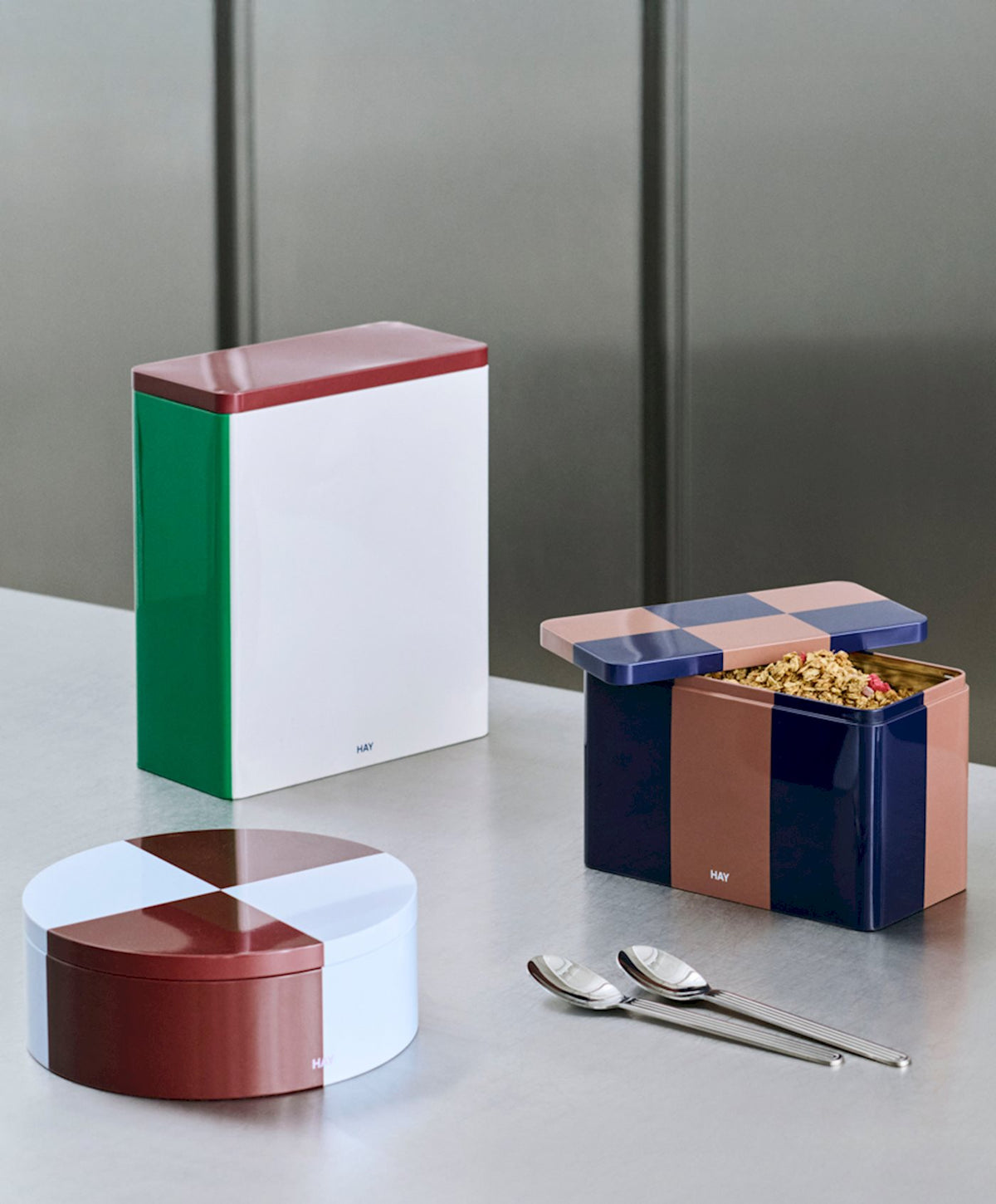 Tin Container by Hay