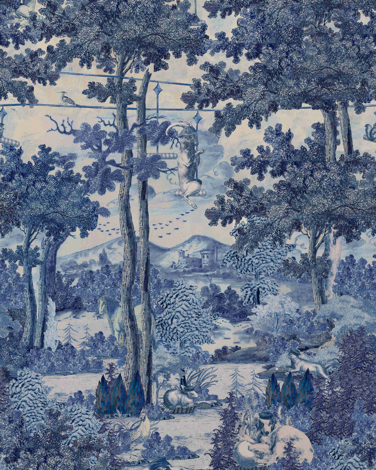 TOILE DU CARPATHIANS Wallpaper by Mindthegap