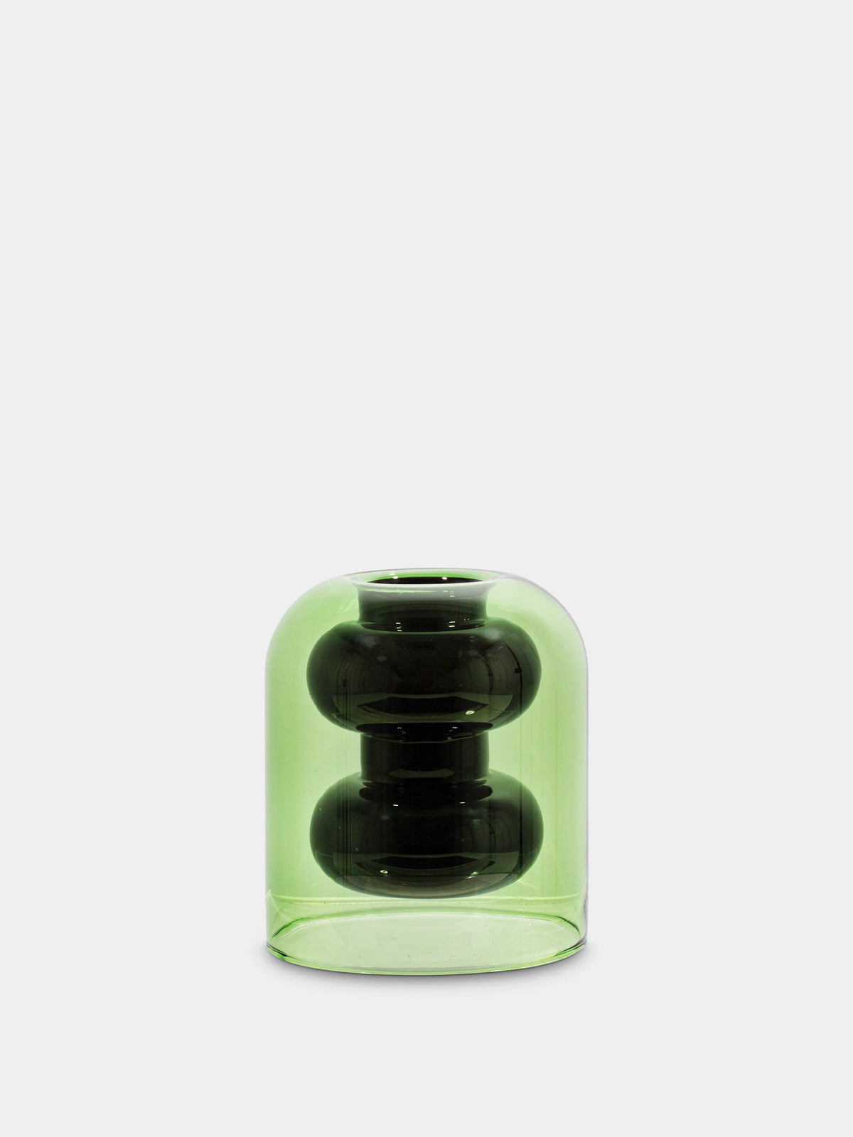 Tom Dixon Bump Short Vase, modern ceramic accessories with a textured, rounded design, ideal for contemporary home decor.