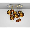 Grand système de suspension ronde à DEL Melt par Tom Dixon