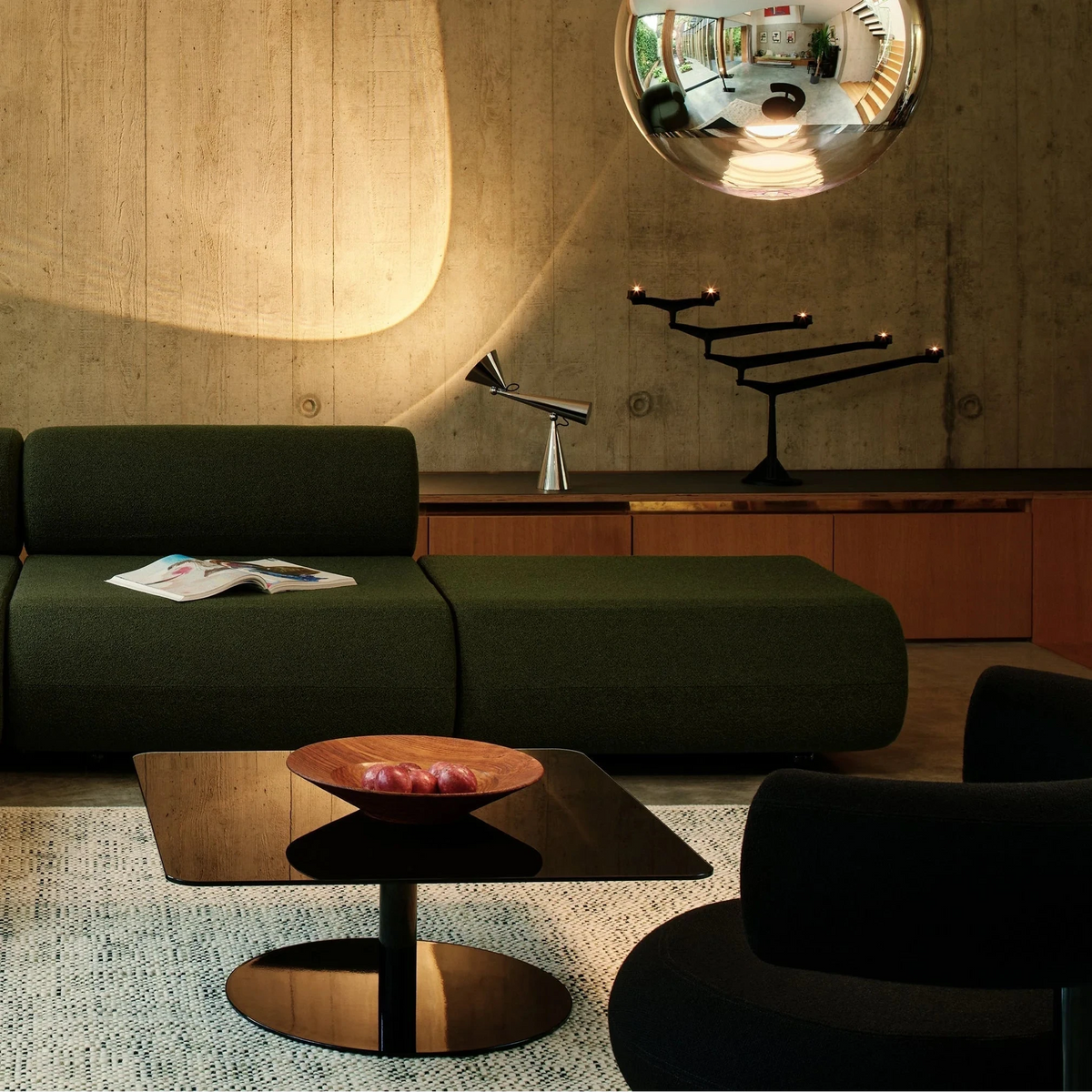 Table carrée Flash de Tom Dixon
