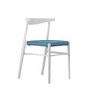 Toou JOI Twenty Chair, a modern seating piece with a sleek design, shown in a cozy coffee-colored finish.