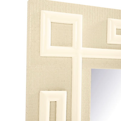 Jonathan Adler Trousdale Mirror, stylish accessory with a sleek frame, designed for modern home decor.