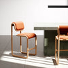 Close-up of Bend Goods Tube Counter Stool showing sleek metal tube design and modern seating style.