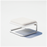White Tube Ottoman by Bend Goods, modern seating with sleek cylindrical design, perfect for contemporary living spaces.