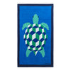 Turtle Beach Towel - Blue by Jonathan Adler
