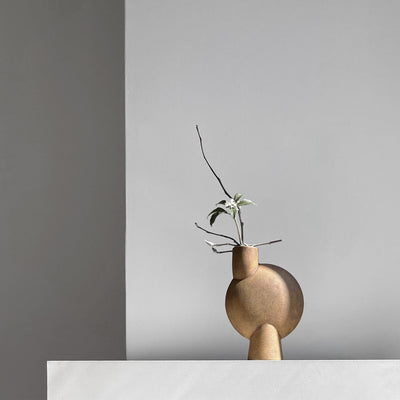 Sphere Vase Bubl, Medio - Ocher by 101 Copenhagen