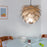 UMAGE Silvia lampshade in copper, showcasing its sleek, modern lighting design with a smooth, rounded shape and metallic finish.