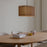 Rectangular Komorebi lampshade by UMAGE in oak wood, showcasing a modern lighting design with warm natural wood finish.