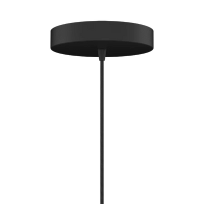 White UMAGE lighting cord set with canopy and swag, designed for stylish suspension lighting fixtures.