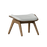 The Reader Ottoman by UMAGE