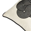 Pompidou Cloud Pillow - Black/White - 12"x 16" by Jonathan Adler
