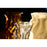 Large amber Vena Vase by AYTM, a stylish accessory with a sleek, modern design suitable for home decor.