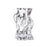Large transparent Vena Vase by AYTM, a modern glass accessory for floral arrangements and decorative display.