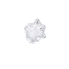 Small clear Vena vase by AYTM, elegant glass accessories for floral arrangements or decorative display.