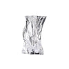 Small Vena clear glass vase by AYTM, modern accessories for floral arrangements or decorative display.