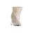 Dark cream Vena Vase by AYTM, small ceramic accessory with a sleek, modern design perfect for decorative displays.