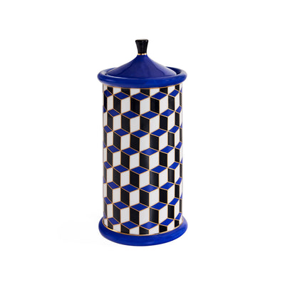 Versailles Blue Canister by Jonathan Adler