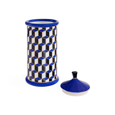 Versailles Blue Canister by Jonathan Adler