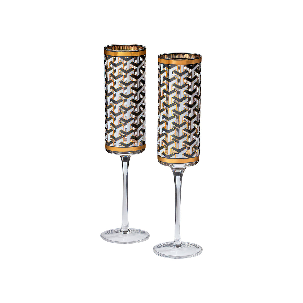 Versailles Champagne Flute Set by Jonathan Adler