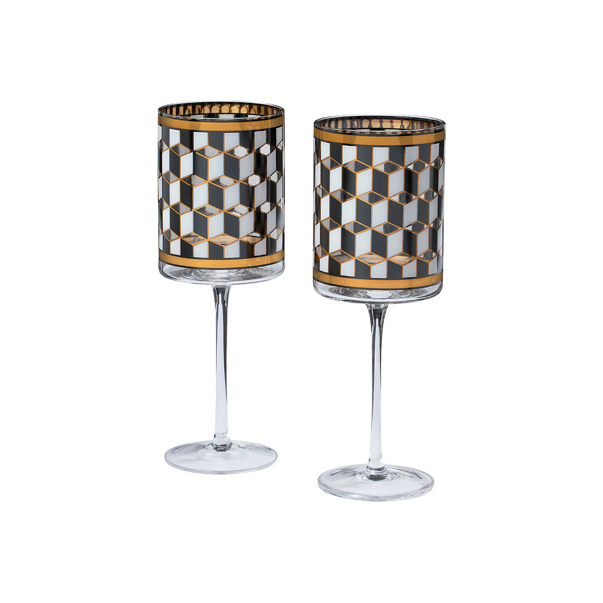 Versailles Wine Glass Set by Jonathan Adler