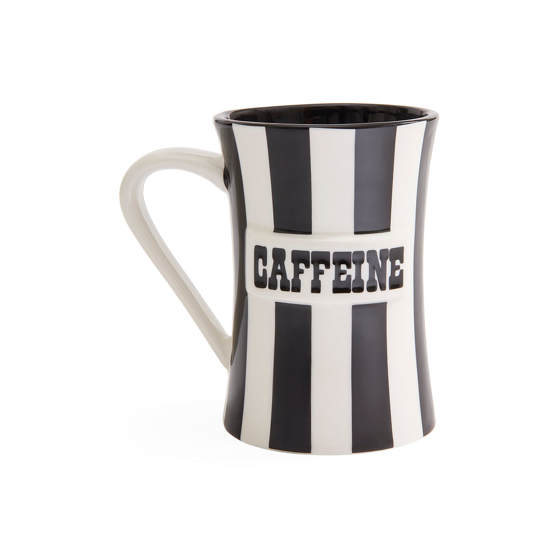 Jonathan Adler Vice Caffeine Mug, stylish ceramic coffee mug with bold design, perfect for caffeine lovers.
