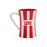 Jonathan Adler Vice Love Mug with bold black and white design, featuring a playful love-themed graphic on ceramic accessory.