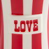 Jonathan Adler Vice Love mug with bold red and black design, ceramic accessory featuring a stylish love-themed illustration.