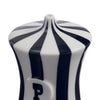 Jonathan Adler Vice Salt and Pepper Set accessories with stylish black and white design, perfect for modern kitchen decor.