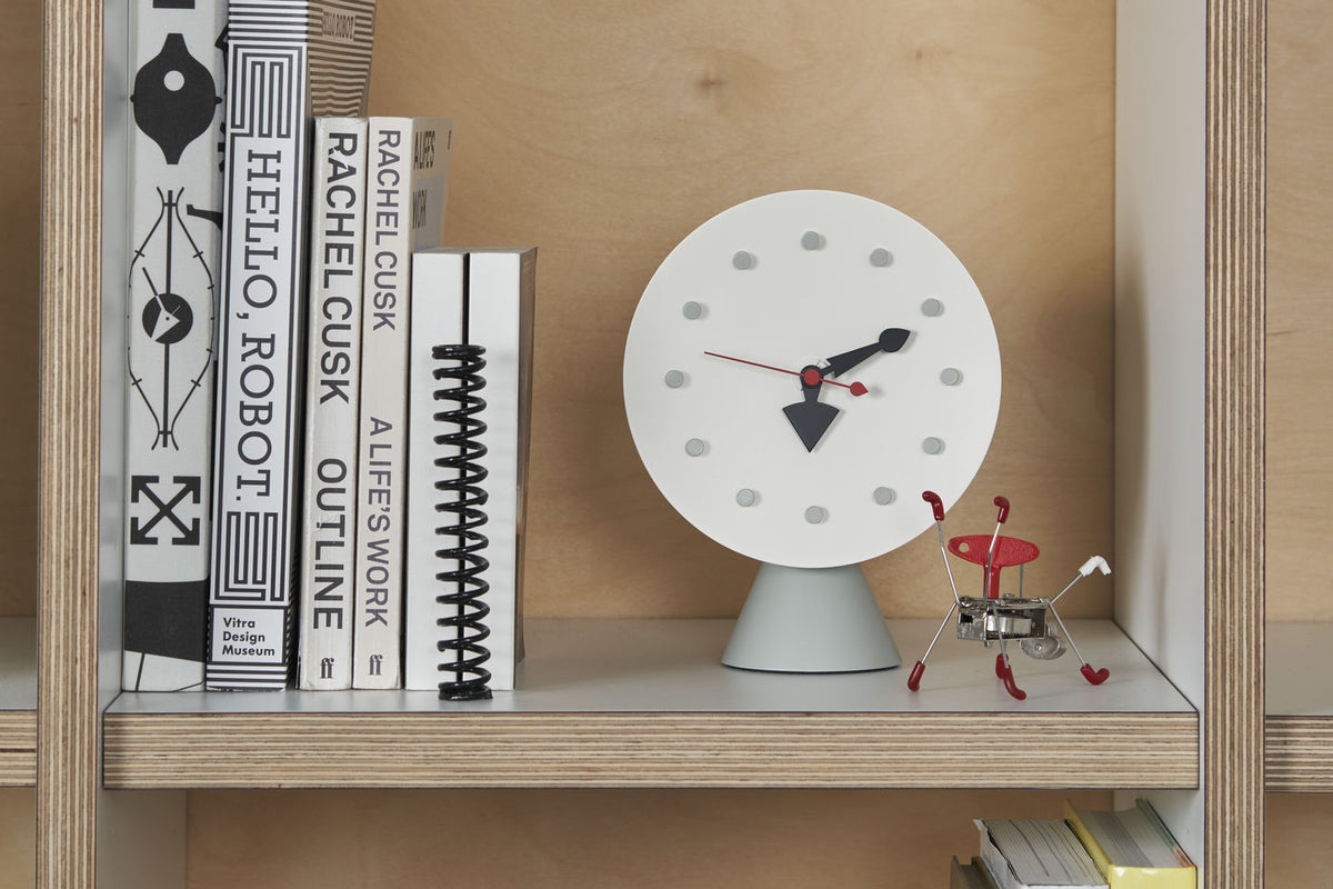 Desk Clock - Cone Base Clock by Vitra