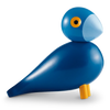 Colorful Kid's wooden toy from the Songbird Collection by Kay Bojesen Denmark, featuring a playful bird design for children.
