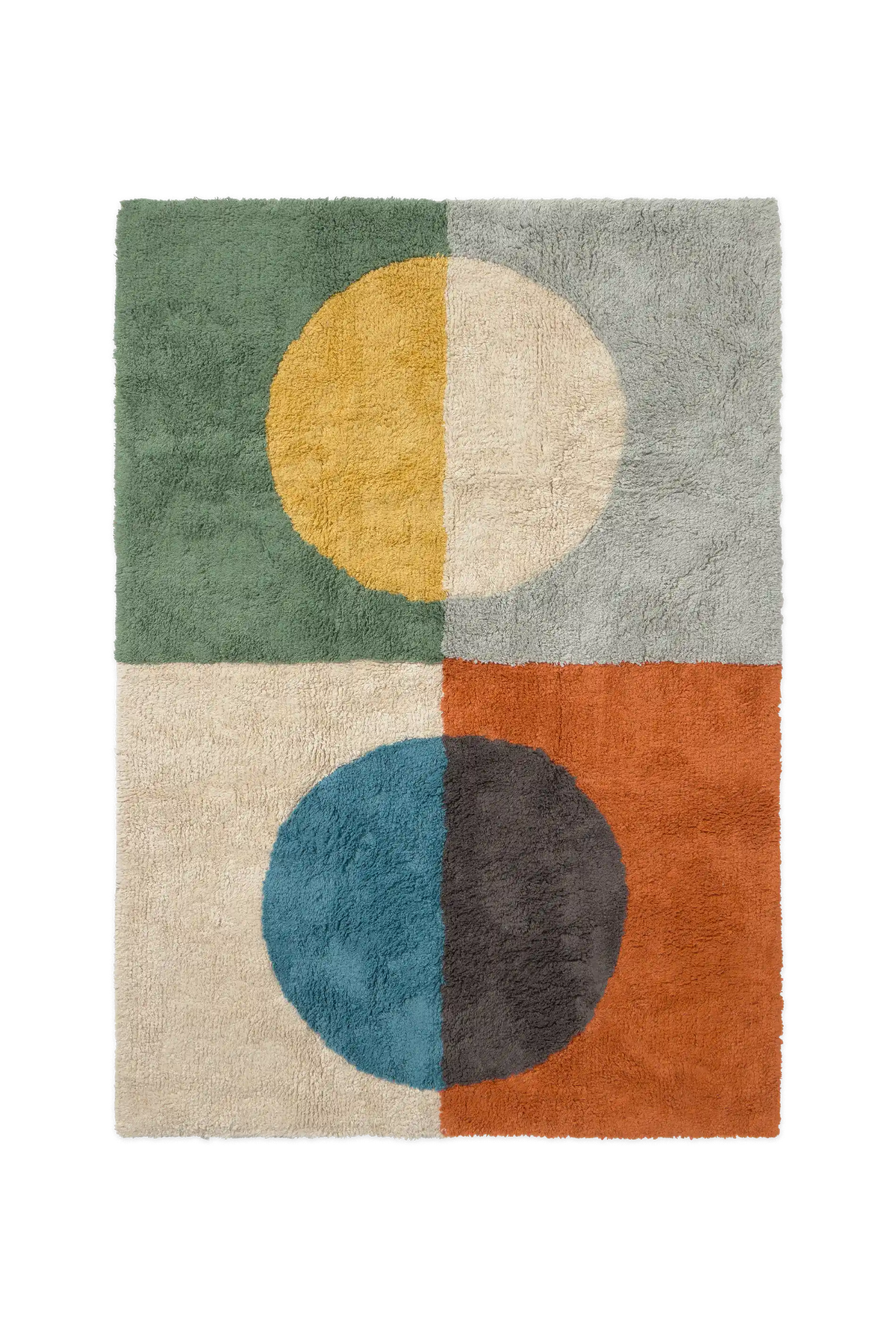 Illusion Lens Washable Rug by Lorena Canals